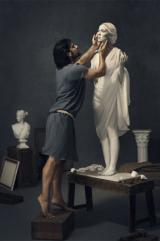 PYGMALION &amp; GALATEA ©ELISABETH CAREN 2014 ALL RIGHTS RESERVED